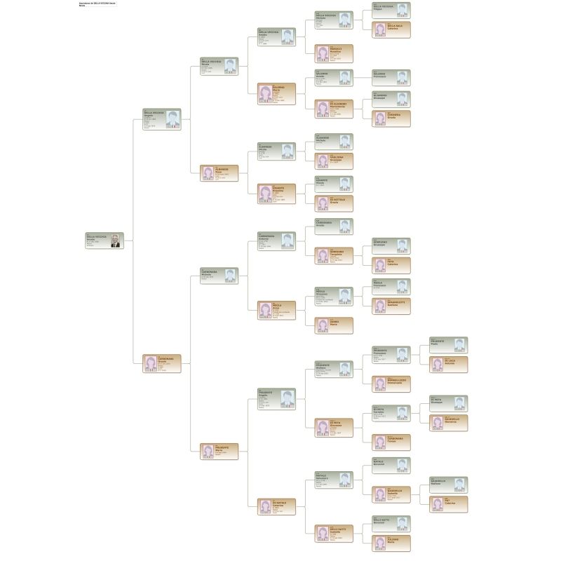 DELLA VECCHIA Amato Nicola Genealogy